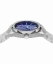 Męski srebrny zegarek Paul Rich ze stalowym paskiem Frosted Star Dust Lapis Nebula - Silver 45MM