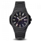 Czarny męski zegareki Ralph Christian ze stalowym paskiem The Frosted Stellar - Black 42,5MM