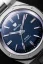 Zilverkleurig herenhorloge van Nivada Grenchen met stalen riem F77 DARK BLUE 68010A77 37MM Automatic