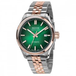 Relógio masculino Epos prateado com pulseira de aço Passion 3501.132.34.13.44 41MM Automatic