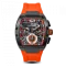 Men's black Ralph Christian watch with a rubber band The Intrepid Sport - Neon Orange 42,5MM