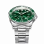 Montre homme Venezianico en argent avec un bracelet en acier Nereide 3321501C Green 42MM Automatic
