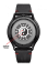 Schwarze Herrenuhr Undone Watches mit Lederband Zen Cartograph Black 40MM