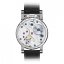 Strieborné pánske hodinky Epos s koženým opaskom Sophistiquee 3383.618.20.68.25 41MM Automatic