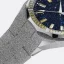 Montre Paul Rich pour homme en argent avec bracelet en acier Banana Split Frosted Star Dust - Silver 45MM Limited edition