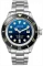 Męski srebrny zegarek Audaz Watches ze stalowym paskiem Abyss Diver ADZ-3010-04 - Automatic 44MM