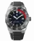 Strieborné pánske hodinky Paul Rich s gumovým pásikom Aquacarbon Pro Midnight Silver - Aventurine  43MM