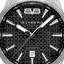 Srebrni muški sat Bomberg Watches s čeličnim pojasom CLASSIC NOIRE 43MM Automatic