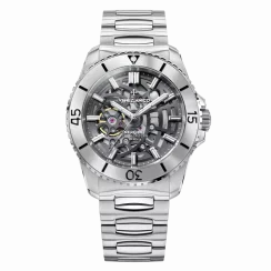 Stříbrné pánské hodinky Venezianico s ocelovým páskem Nereide Ultraleggero 3921503C 42MM Automatic