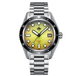 Stříbrné pánské hodinky Phoibos Watches s ocelovým páskem Argo PY052F - Automatic 40,5MM