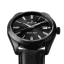 Orologio da uomo Milus Watches colore nero con cinturino in pelle Snow Star Dark Matter 39MM Automatic