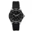 Montre Marathon Watches pour homme en couleur argent avec bracelet en caoutchouc Jumbo Day/Date Automatic 46MM