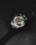 Men's silver Bomberg Watch with rubber strap CHRONO SKULL THROWBACK EDITION - COLORIDO 44MM Automatic