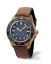 Gouden herenhorloge van Undone Watches met leren riem Basecamp Quest 40MM Automatic