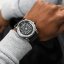 Čierne pánske hodinky Zinvo Watches s opaskom z pravej kože Blade Gunmetal - Black 44MM