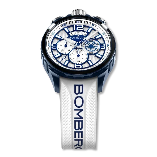 Orologio da uomo Bomberg Watches colore nero con elastico LA BLANCHE 45MM