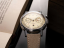 Men's silver Undone Watch with leather strap Urban Automatic Sandstorm 40MM