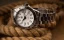 Reloj NTH Watches plateado para hombre con correa de acero 2K1 Subs Thresher No Date - White Automatic 43,7MM
