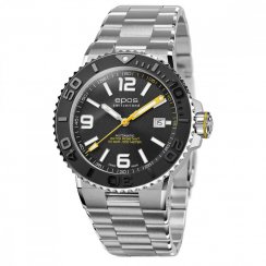 Men's silver Epos watch with steel strap Sportive 3441.131.20.55.30 43MM Automatic