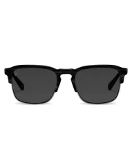 Schwarze Vincero-Sonnenbrille für Herren The Villa - Black Smoke / Silver