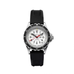 Men's silver Marathon watch with rubber strap Arctic Edition Medium Diver's 36MM Automatic