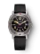 Stříbrné pánské hodinky Nivada Grenchen s gumovým páskem Pacman Depthmaster 14106A01 39MM Automatic