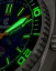 Montre Oceancrawler Watches pour homme en argent avec bracelet en acier Core Diver - Lapis Lazuli Edition 44MM