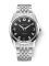 Relógio Nivada Grenchen prata para homens com pulseira de aço Antarctic 35002M04 35MM