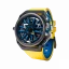 Zwart herenhorloge van Mazzucato met een rubberen band Rim Sport Black / Yellow - 48MM Automatic