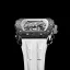 Bijeli muški sat Tsar Bomba Watch s gumicom TB8208CF - Elegant White Automatic 43,5MM