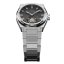 Reloj Aisiondesign Watches plata con correa de acero Tourbillon - Meteorite Dial Gunmetal 41MM