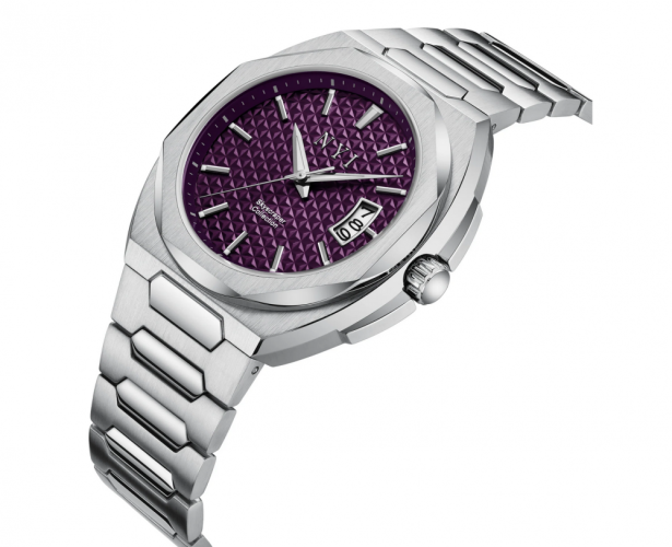 Muški srebrni sat NYI Watches s čeličnim remenom Chrysler - Silver 42MM