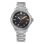 Montre Circula Watches pour homme de couleur argent avec bracelet en acier DiveSport Titan - Black / Hardened Titanium 42MM Automatic