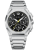 Men's silver NYI watch with steel strap Lenox - Silver 41MM