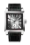 Męski srebrny zegarek Agelocer Watches ze skórzanym paskiem Codex Retro Series Silver / Red 35MM