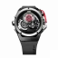 Zwart herenhorloge van Mazzucato met een rubberen band Rim Sport Black / Silver - 48MM Automatic