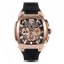 Men's gold Ralph Christian watch with a rubber band The Phantom Chrono - Rose Gold 44MM