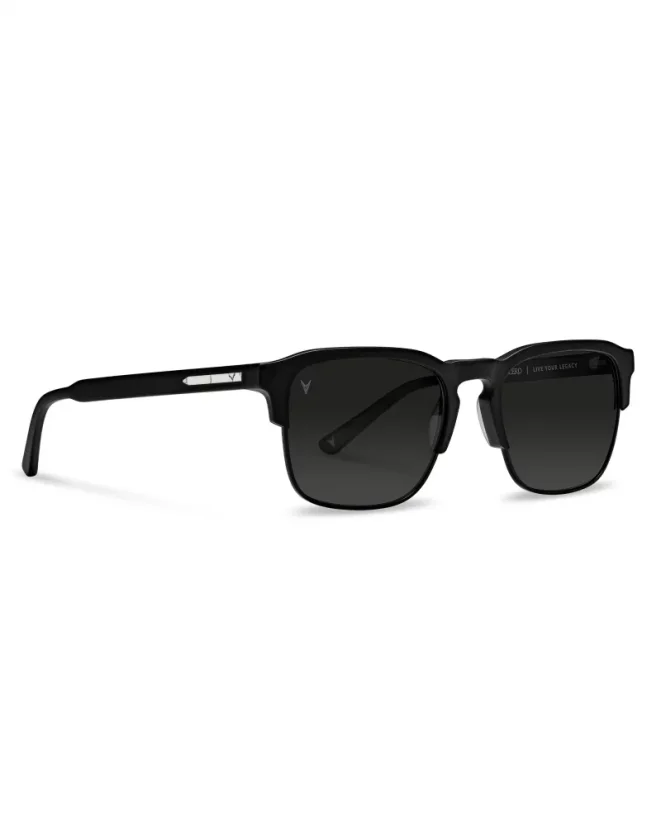 Black men's Vincero sunglasses The Villa - Matte Black