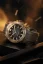 Relógio de homem dourado Venezianico com bracelete de borracha Nereide Bronzo 42MM Automatic
