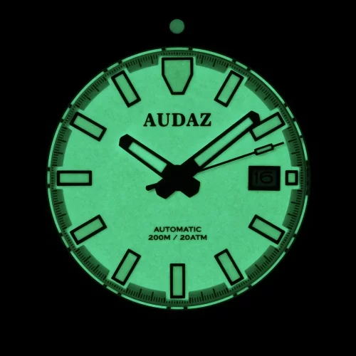Orologio da uomo Audaz Watches in argento con cinturino in acciaio King Ray ADZ-3040-06 - Automatic 42MM