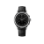 Men's silver Corniche watch with leather strap Chronograph Steel with Black dial 39MM