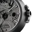Men's black 22Designstudio Watches with leather strap Black Dragon 45MM Automatic