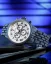 Men's blue Louis XVI watch with steel strap Frosted Aramis 2.0 With Diamonds - 3681 Gold 43MM