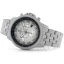 Orologio da uomo Louis XVI in argento con cinturino in acciaio Frosted Aramis - Silver 43MM