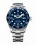 Relógio Swiss Military Hanowa de prata para homem com pulseira de aço Dive 500M SMA34075.02 44MM Automatic