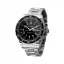 Męski srebrny zegarek Marathon Watches ze stalowym paskiem Jumbo Day/Date Automatic 46MM