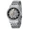 Srebrny męski zegarek Epos ze stalowym paskiem Emotion 3390.155.20.25.30 41MM Automatic