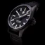 Men's black ProTek ne Watch with rubleather ber strap Field Series 3002 40MM