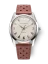 Orologio da uomo Nivada Grenchen in colore argento con cinturino in pelle Antarctic 35001M41 35MM
