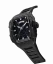 Orologio da uomo nero Paul Rich Watch con un braccialetto di gomma Frosted Astro Day & Date Lunar - Black 42,5MM